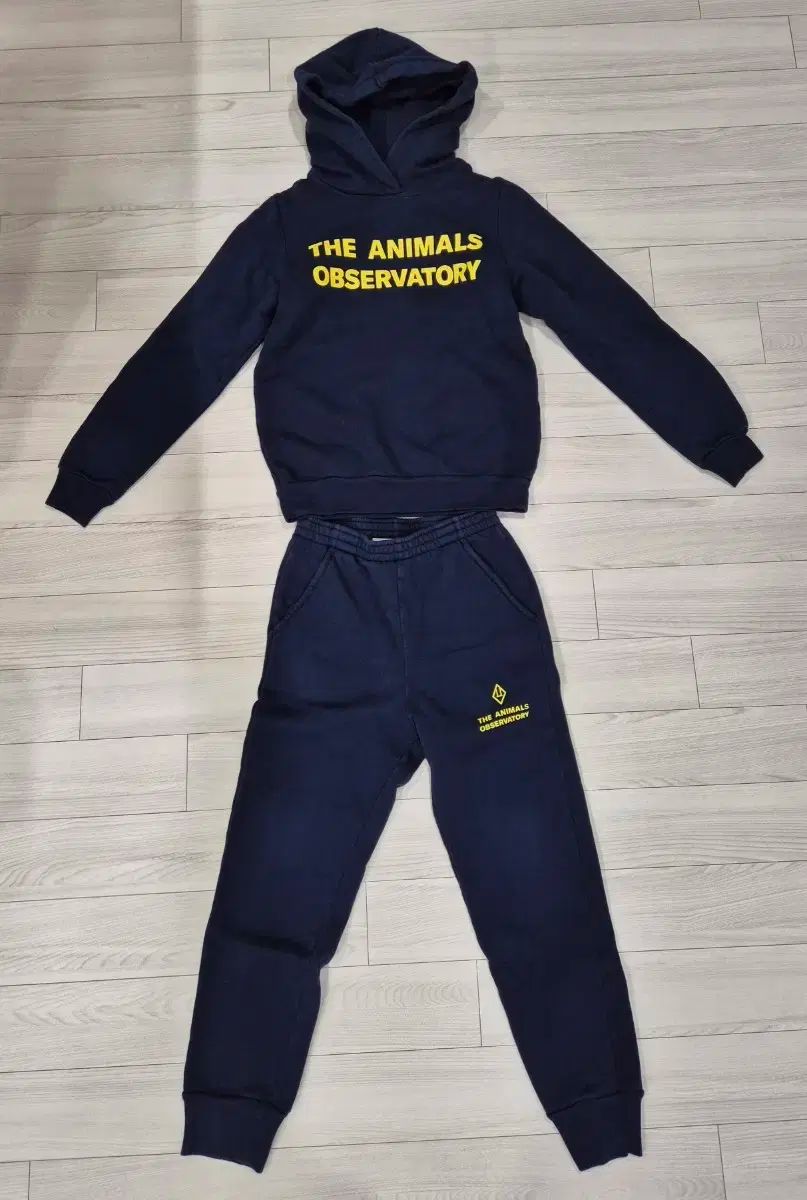 タオキッズ ロゴ プリンティング WHO フードT ジョガーパンツ セット 10 y