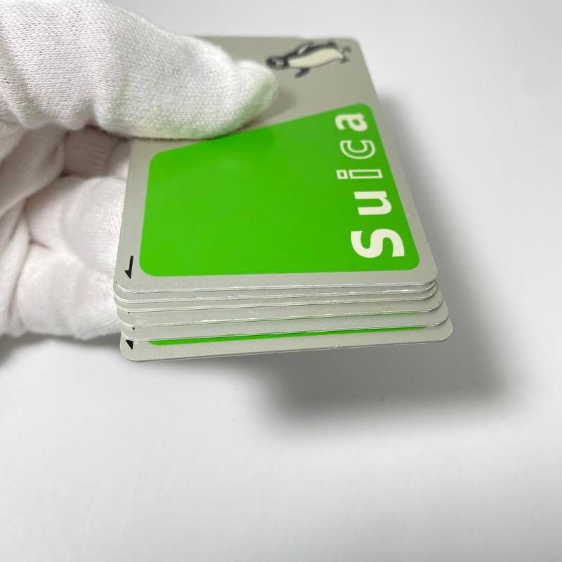 Suica スイカ 無記名 交通系ICカード　6枚 Amazon.co.jp: 無記名Suica 1500円チャージ+500円デポジット込み JR