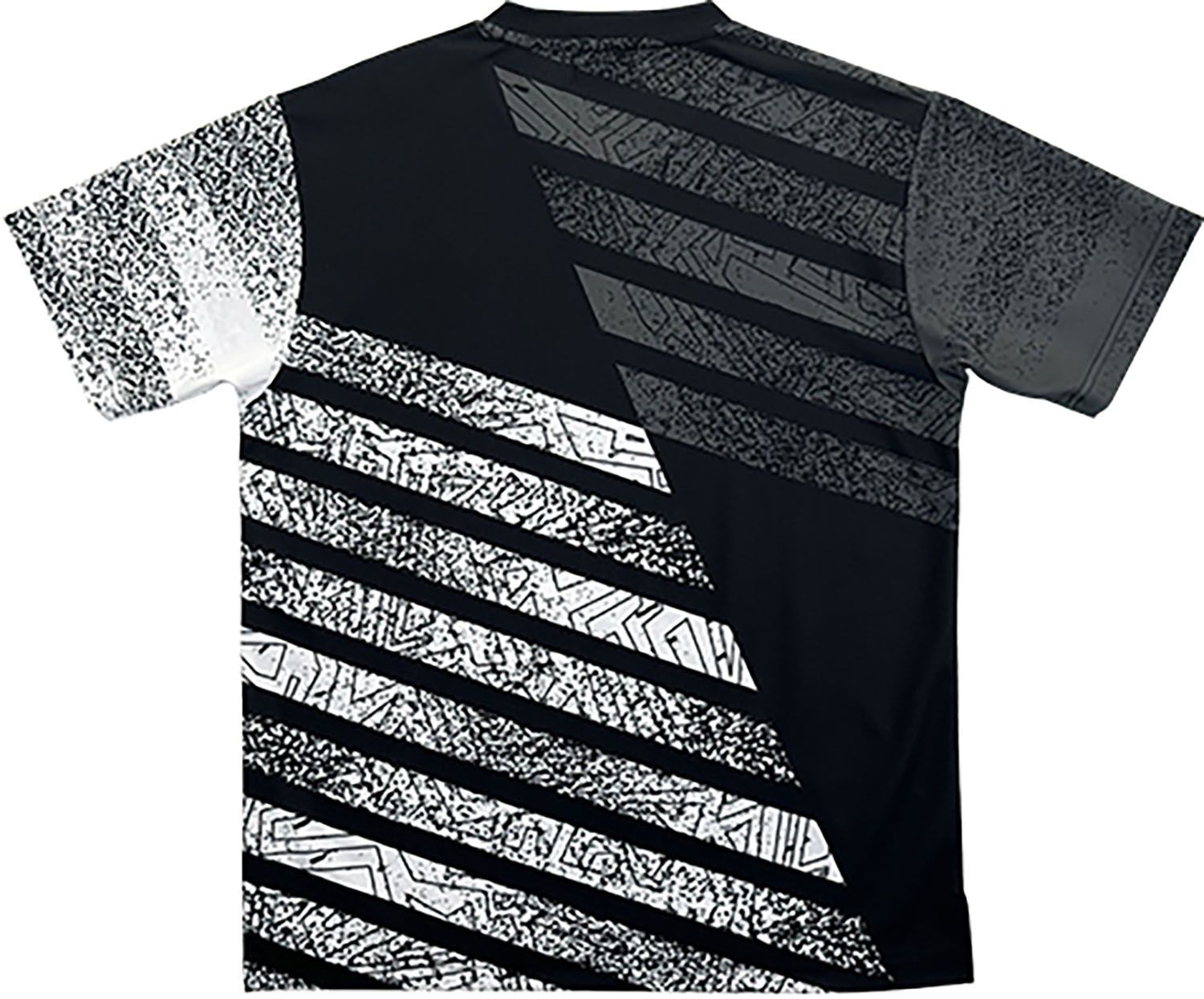 ルーセント LUCENT テニス UNI ゲームシャツ 襟なし XLH 3639 ブラック