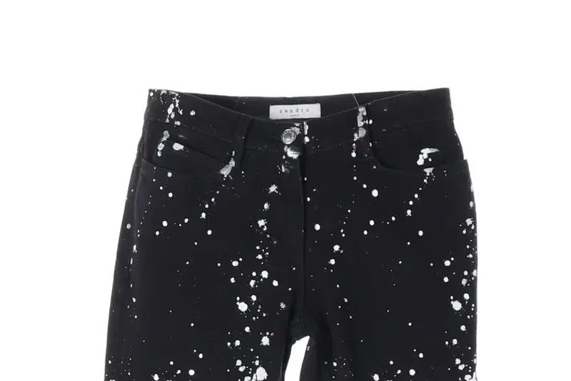 ペインティング デニムパンツ