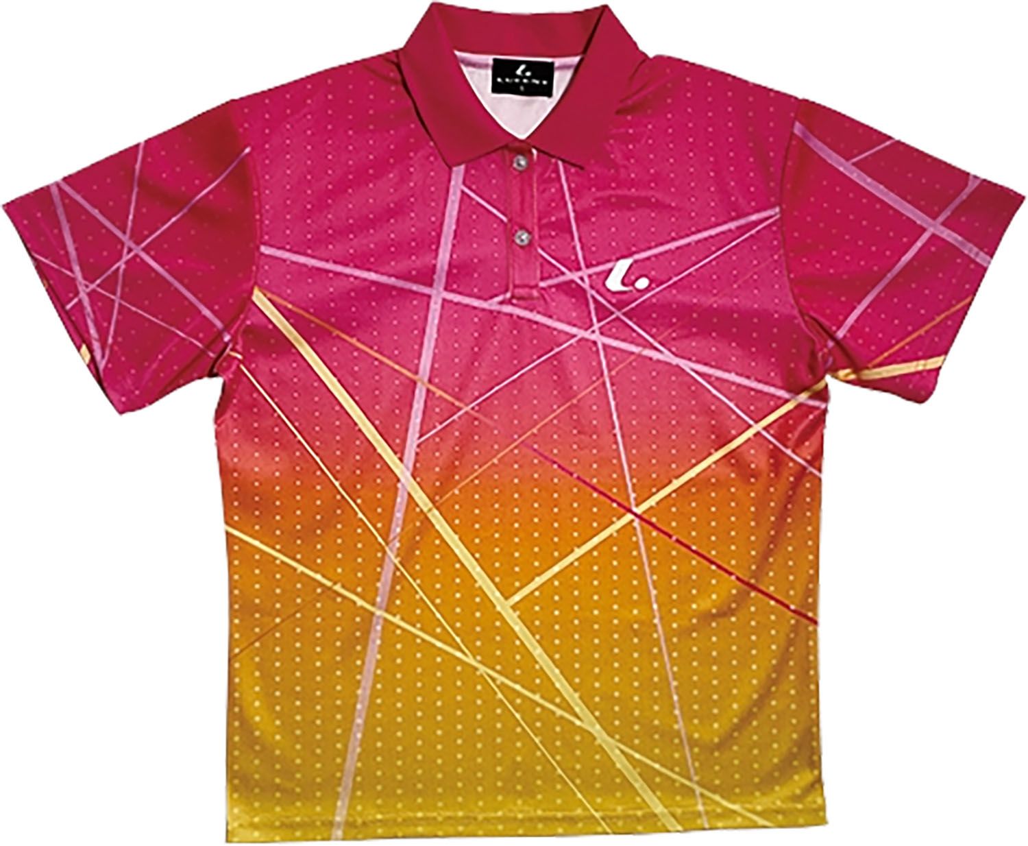 ルーセント LUCENT テニス LADIES ゲームシャツ XLP9081 ピンク