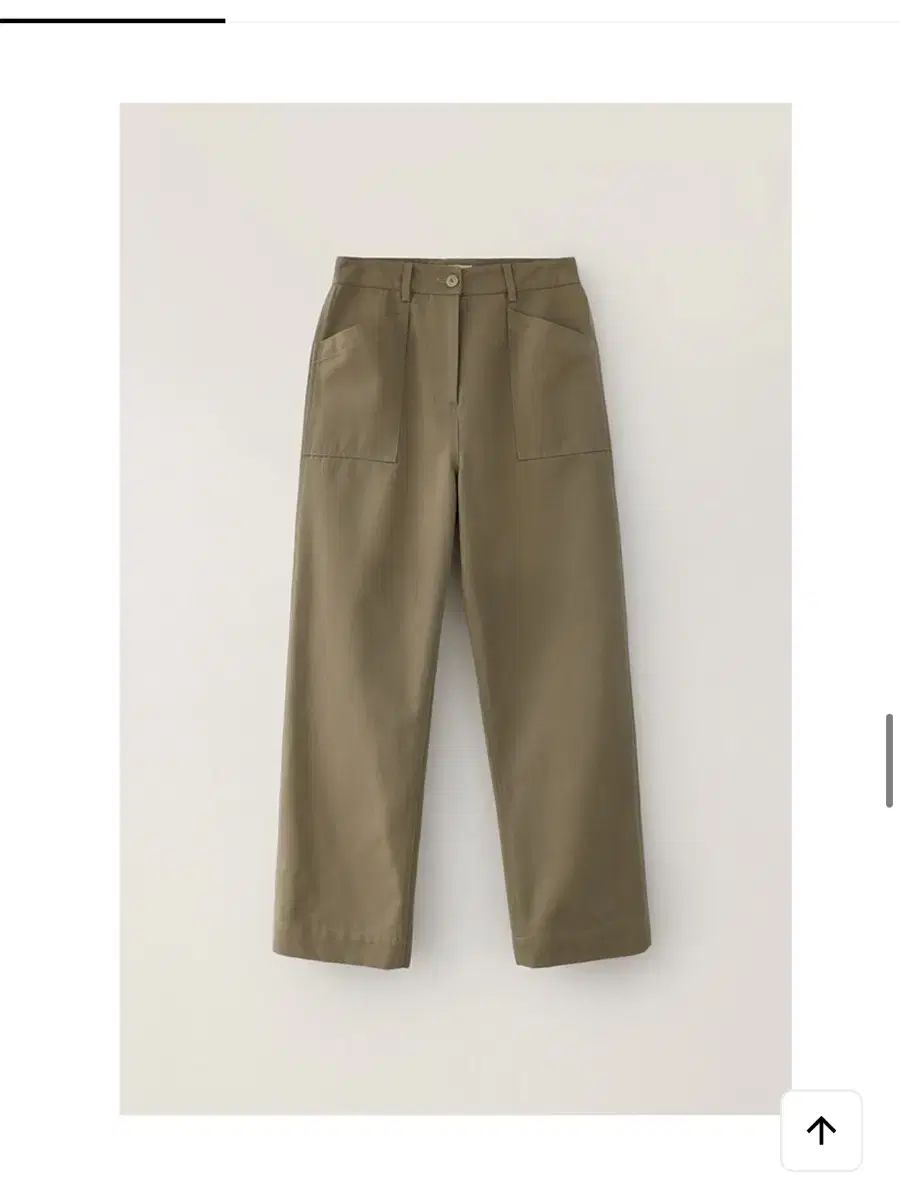 ナッシングリトゥン Bas loose trousers カーキ