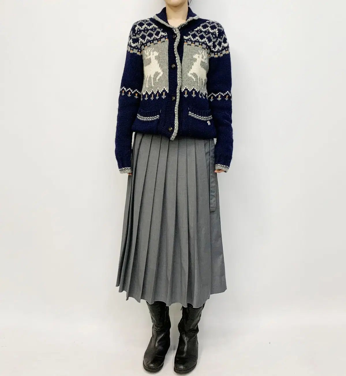 アーノルドパーマー 麻カーディガン