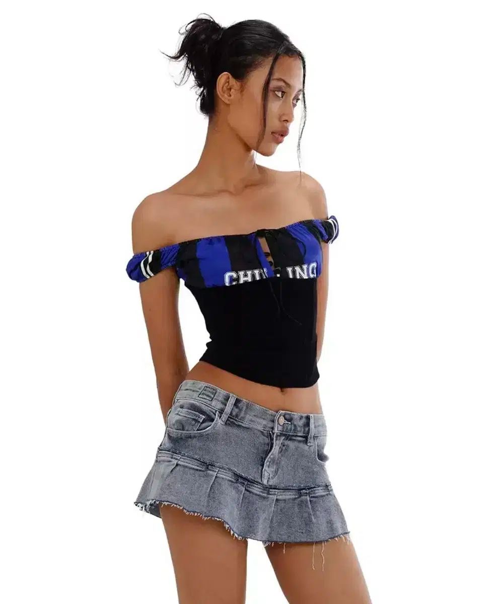 スイート SWEET Chilling Ver. スリムフィット スポーティー クロップドトップス Tシャツ