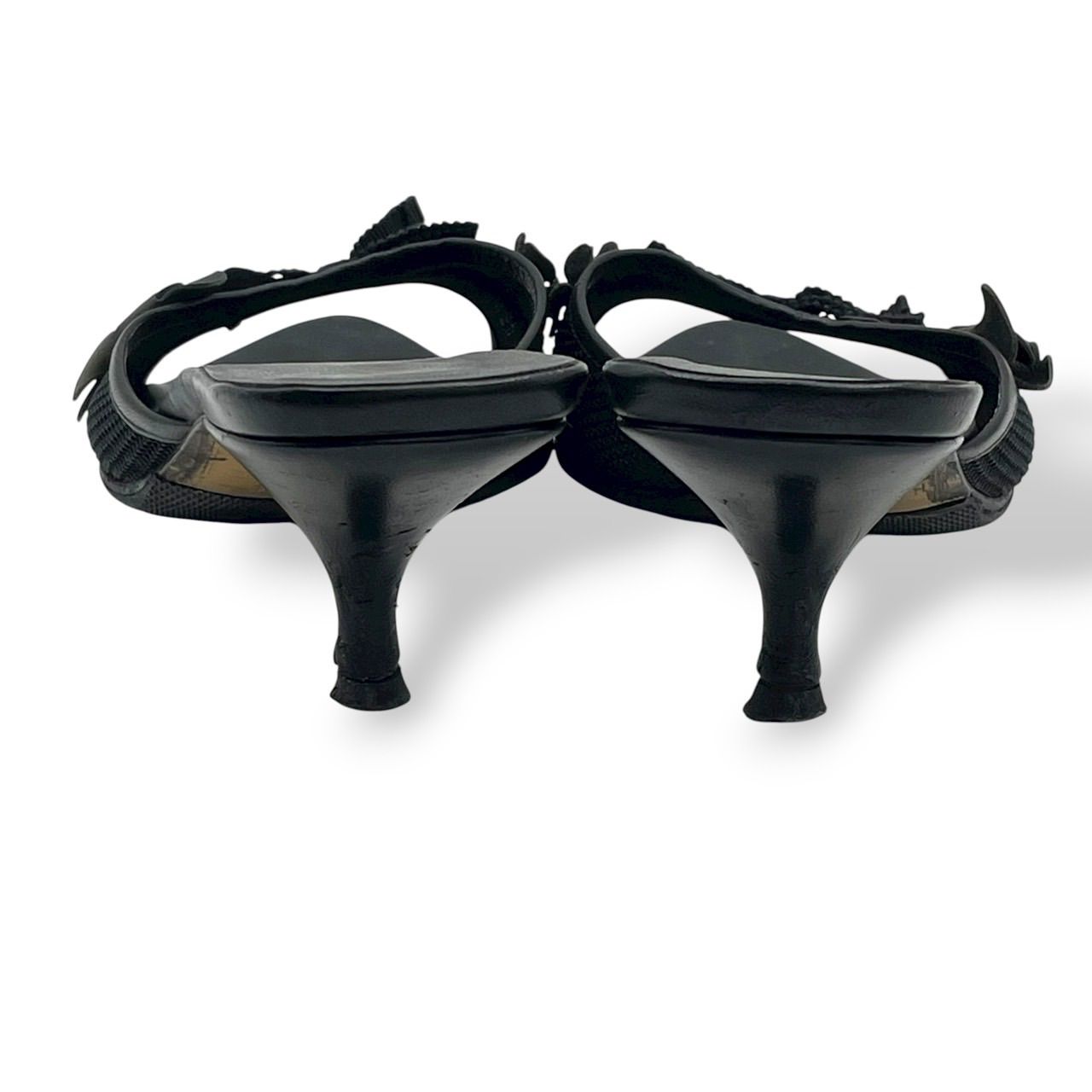 00s archive miu miu vintage ミュール サンダル 黒 ブラック - メルカリ