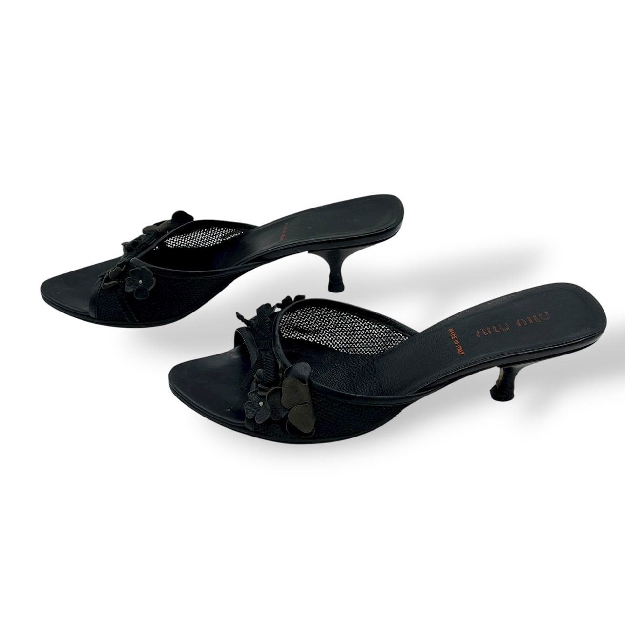  00 s archive miu ミュール サンダル 黒 ブラック サンダル サンダル ミュール