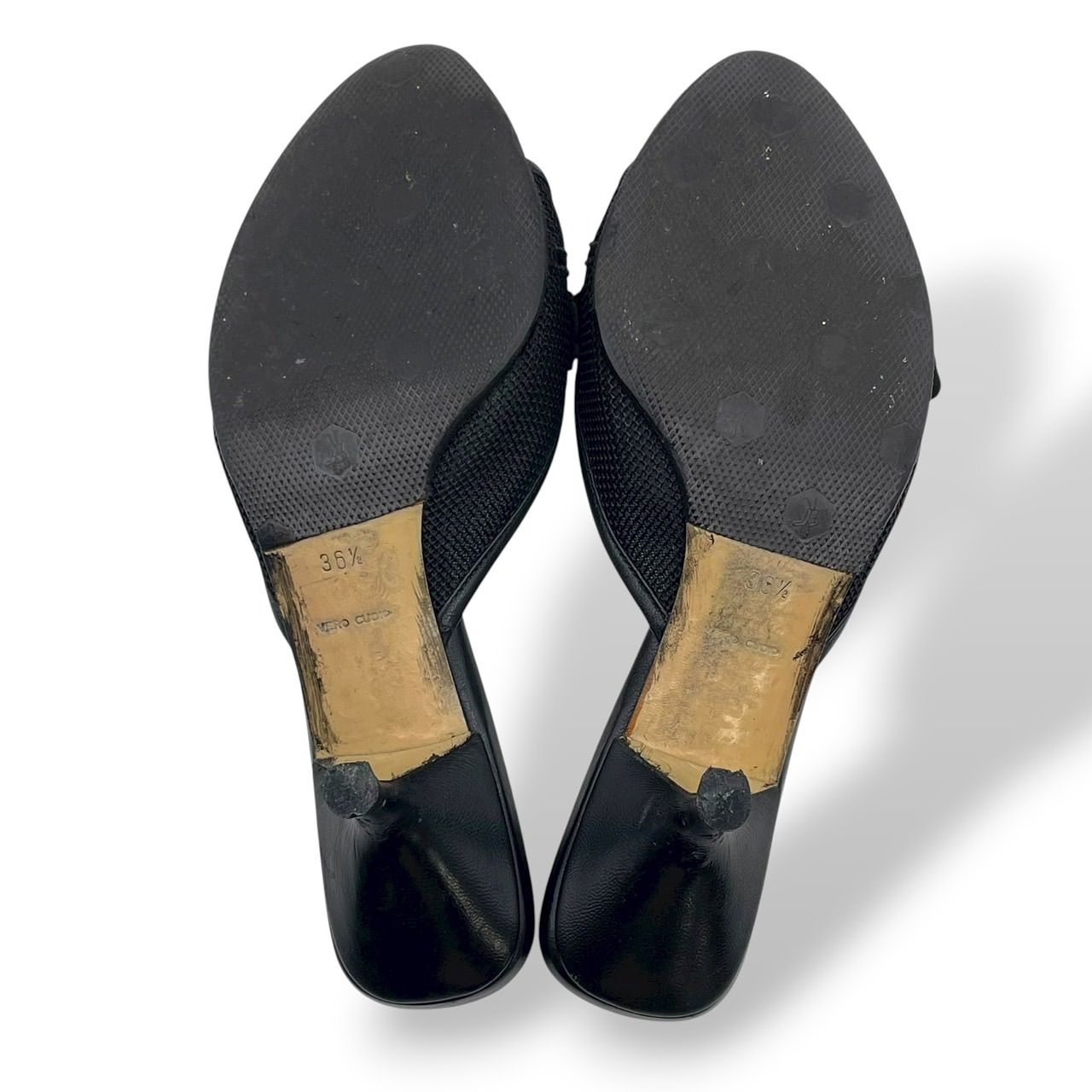 00s archive miu miu vintage ミュール サンダル 黒 ブラック - メルカリ