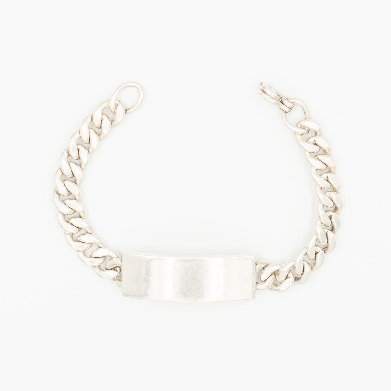 ヴィンテージ ティファニー ID ブレスレット シルバー 20cm 1940年代 Tiffany