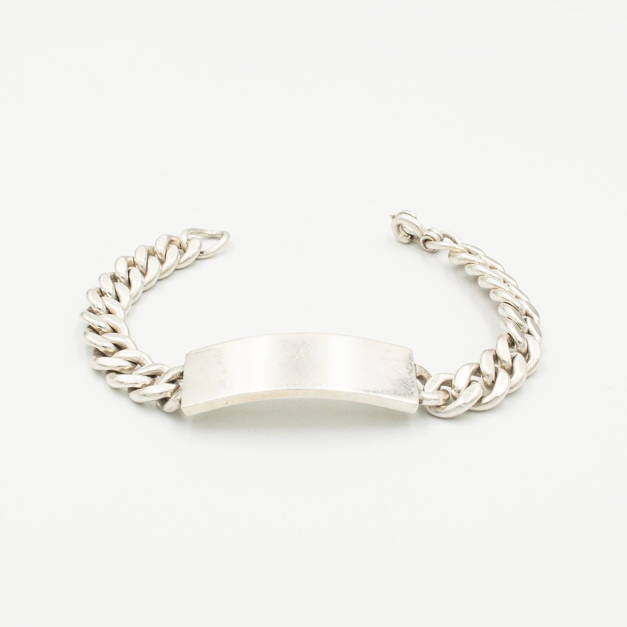 ヴィンテージ ティファニー ID ブレスレット シルバー 20cm 1940年代 Tiffany