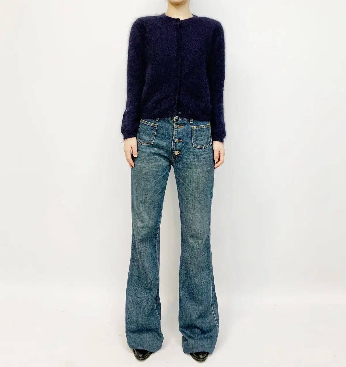 MAX MARA マックスマーラ スタジオ アンゴラ カーディガン