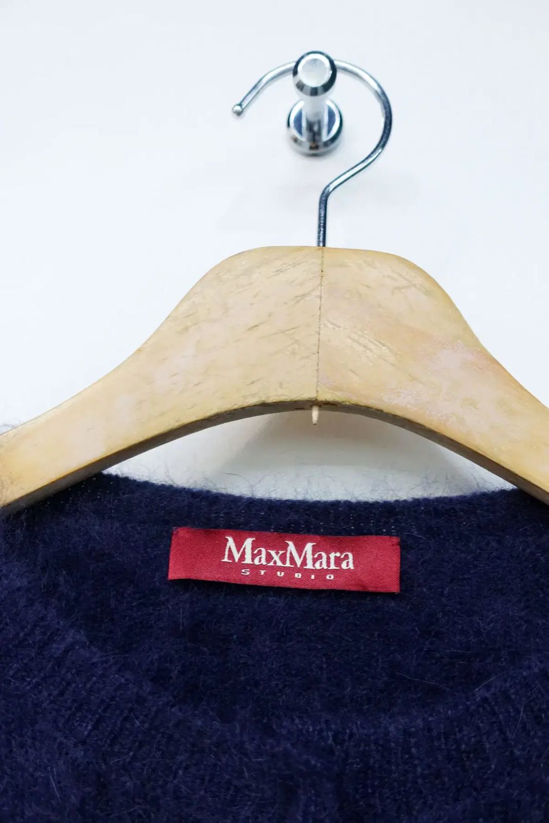  MAX MARA マックスマーラ スタジオ アンゴラ カーディガン 長袖 カーディガン ボレロ アンサンブル