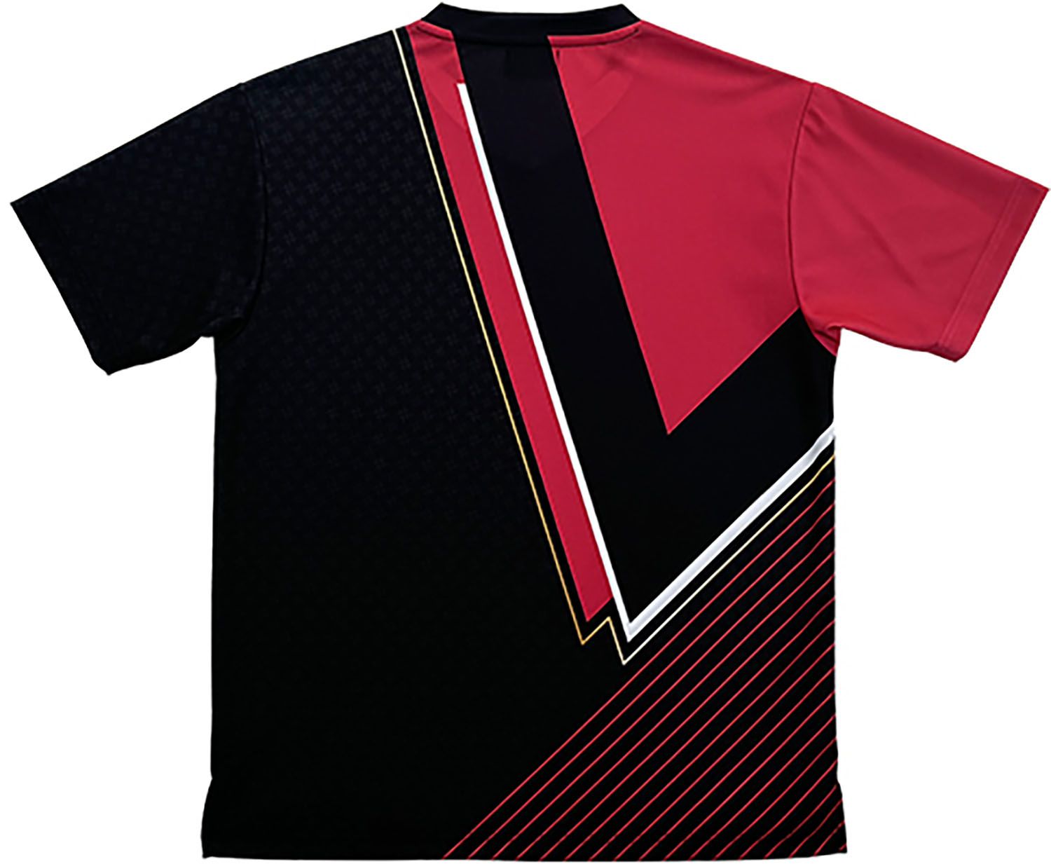 ルーセント LUCENT テニス UNI ゲームシャツ 襟なし XLH 3621 レッド