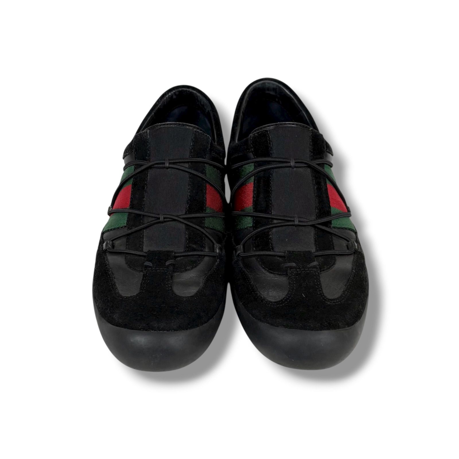 【未使用】GUCCI　OFF THE GRID　スニーカー　シェリーライン　黒 グッチ GUCCI シェリーライン ローカットスニーカー ブラック 黒