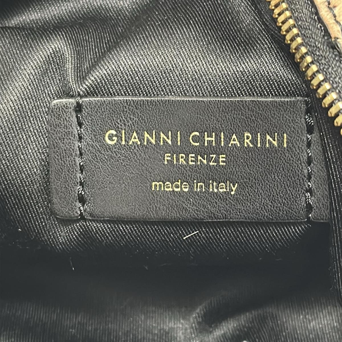 ベージュ×黒 豹柄