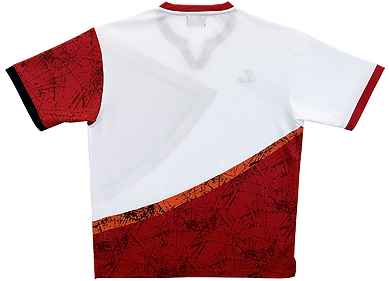 ルーセント LUCENT テニス UNI ゲームシャツ 襟なし XLH 3661 レッド