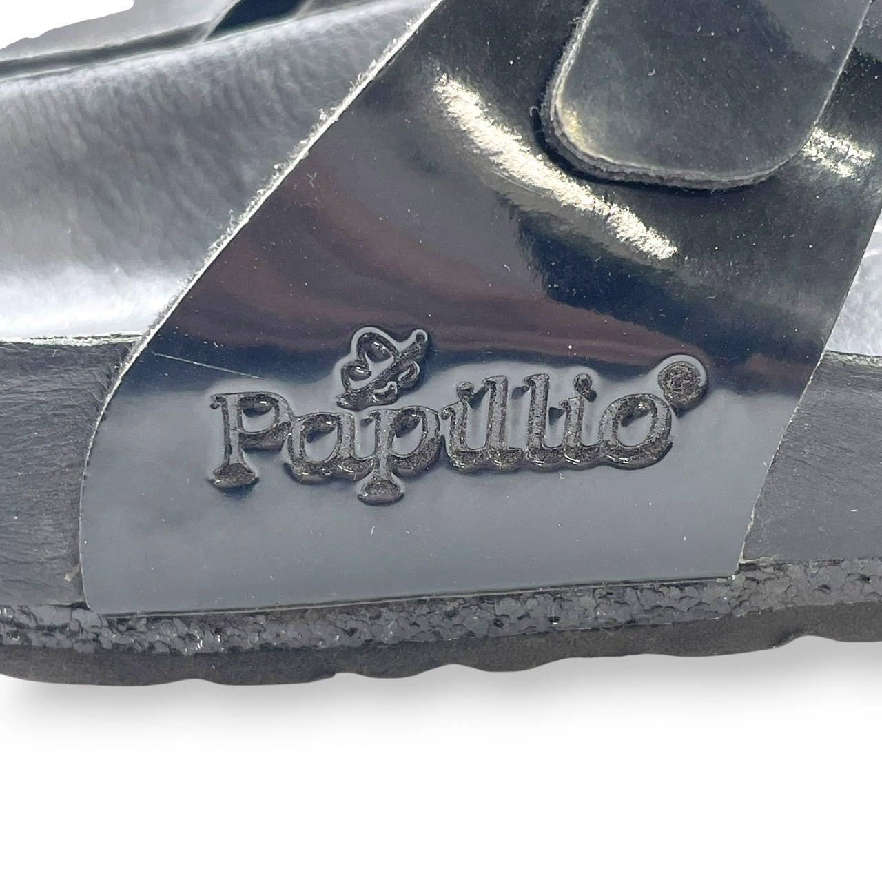  ビルケンシュトック ARIZONA サンダル エナメル 黒 ブラック 23 cm サンダル サンダル ミュール