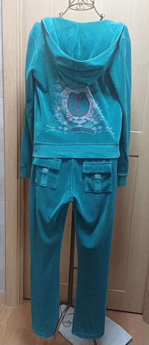 JUICY COUTURE ジューシークチュール ベロア トラック スーツ セット S SI