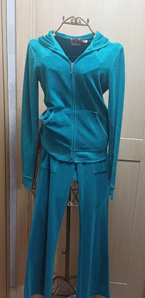 JUICY COUTURE ジューシークチュール ベロア トラック スーツ セット S SI