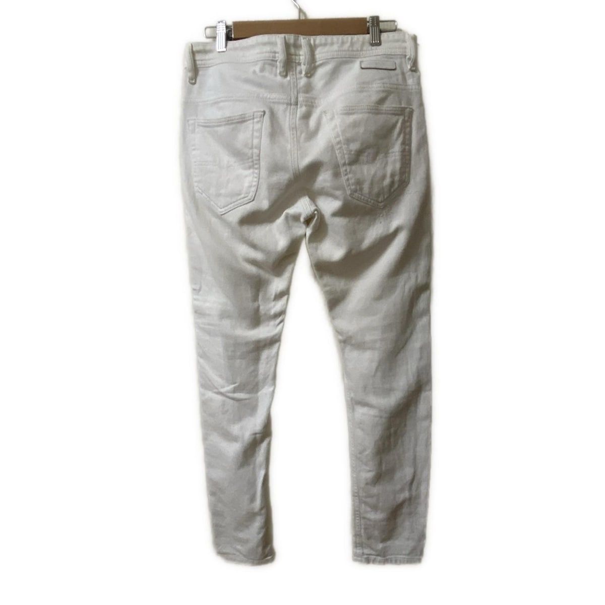 DIESEL ディーゼル ジーンズ サイズ30 メンズ THOMMER CB-NE 白 フルレングス|ダメージ加工