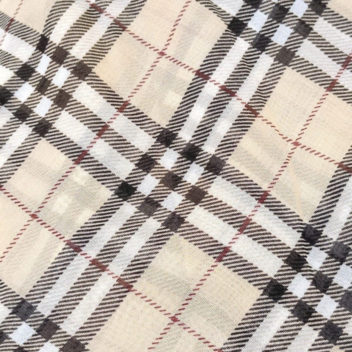 Burberry Blue Label バーバリーブルーレーベル 巻きスカート サイズ38 M レディース - ベージュ×マルチ ミニ|チェック柄 GULLKHAN_COM