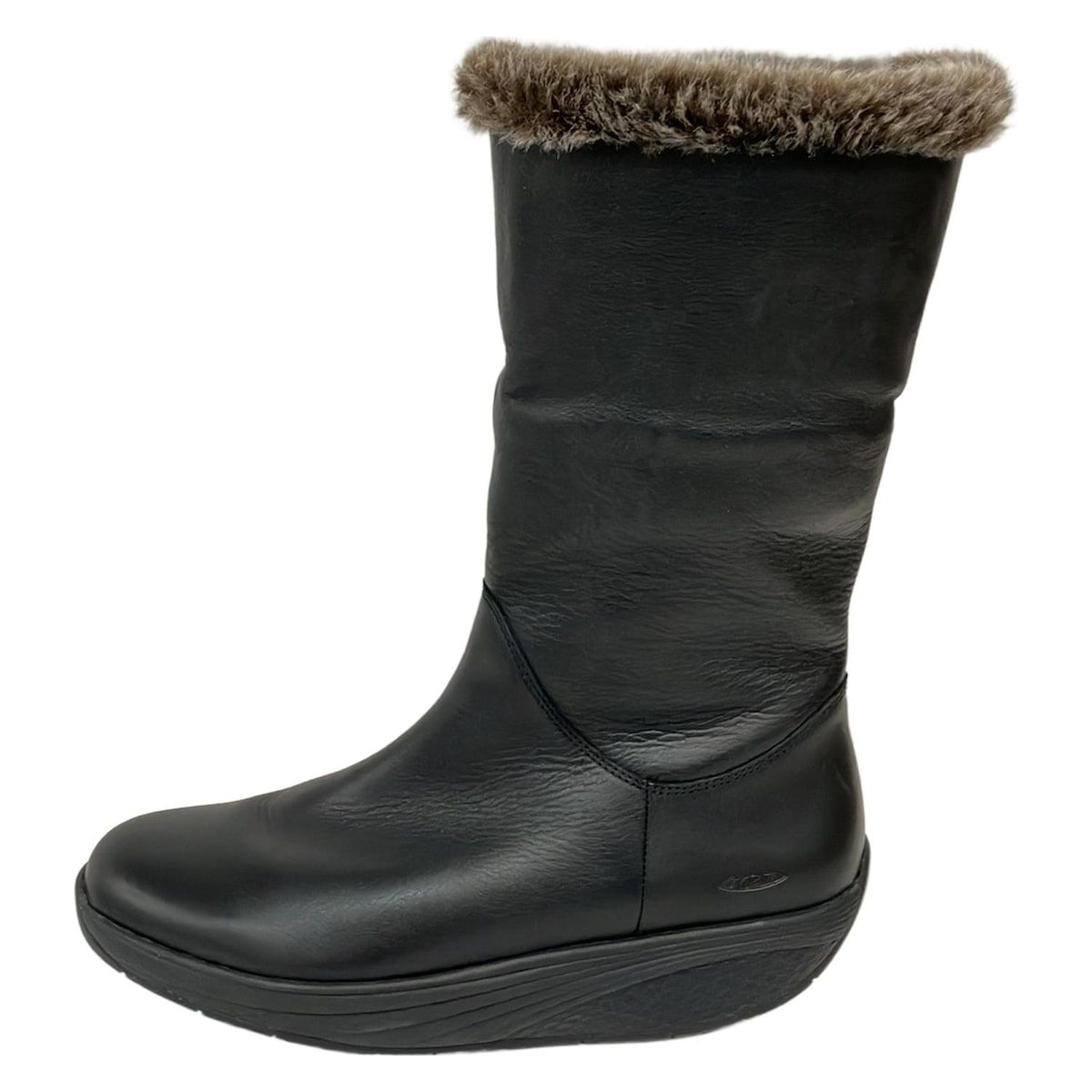 MBT マサイベアフットテクノロジー ブーツ MM 260 レディース - 黒 レザー