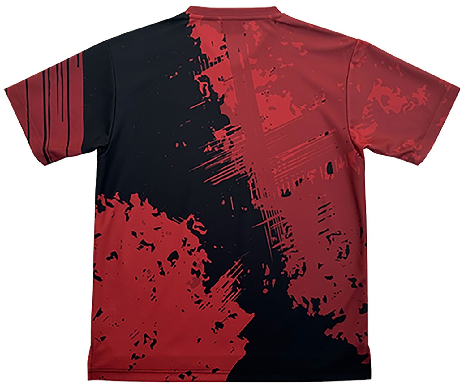 ルーセント LUCENT テニス UNI ゲームシャツ 襟なし XLH 3641 レッド