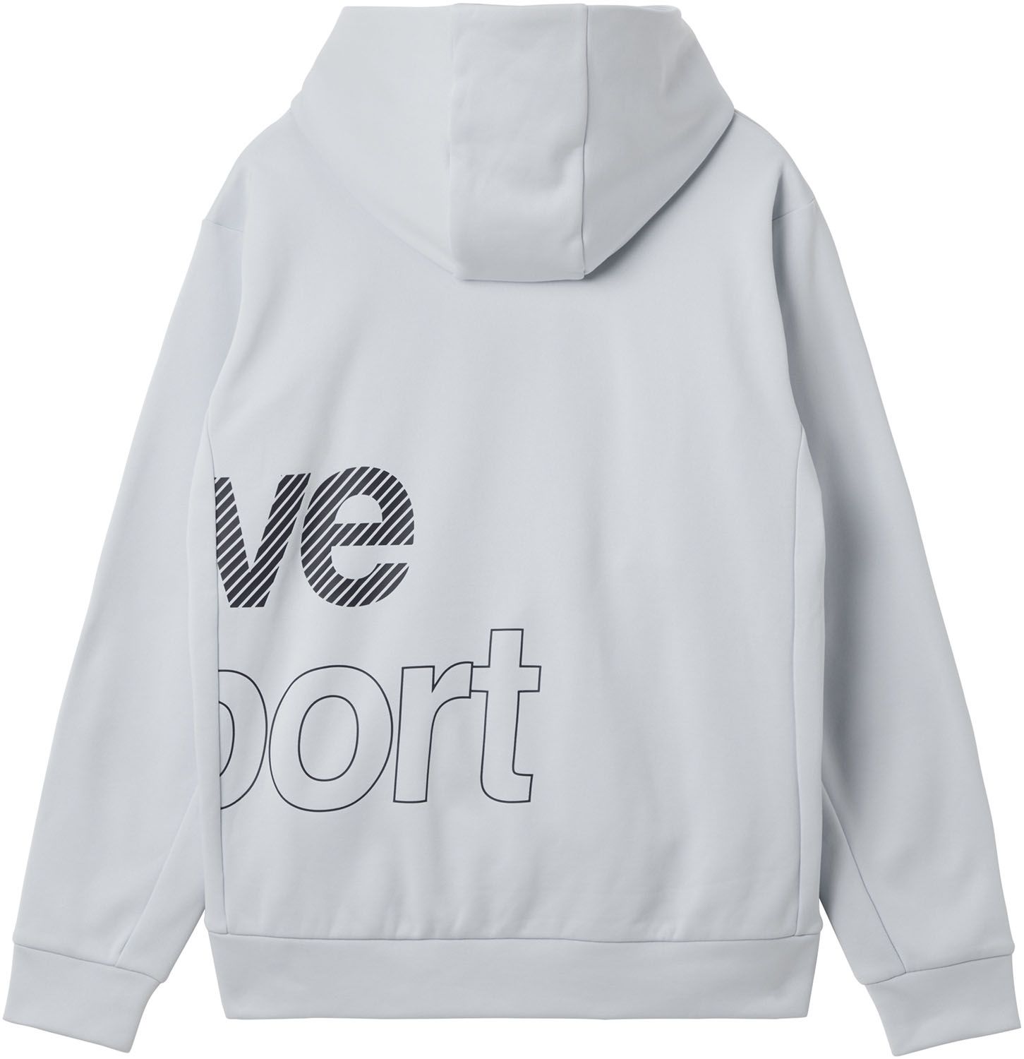 ムーブスポーツ ビックロゴ 裏起毛スウェットフーディー BK 00 ブラック トップス(ジャージ以外) ウォーキング ランニングウェア トレーニング エクササイズ