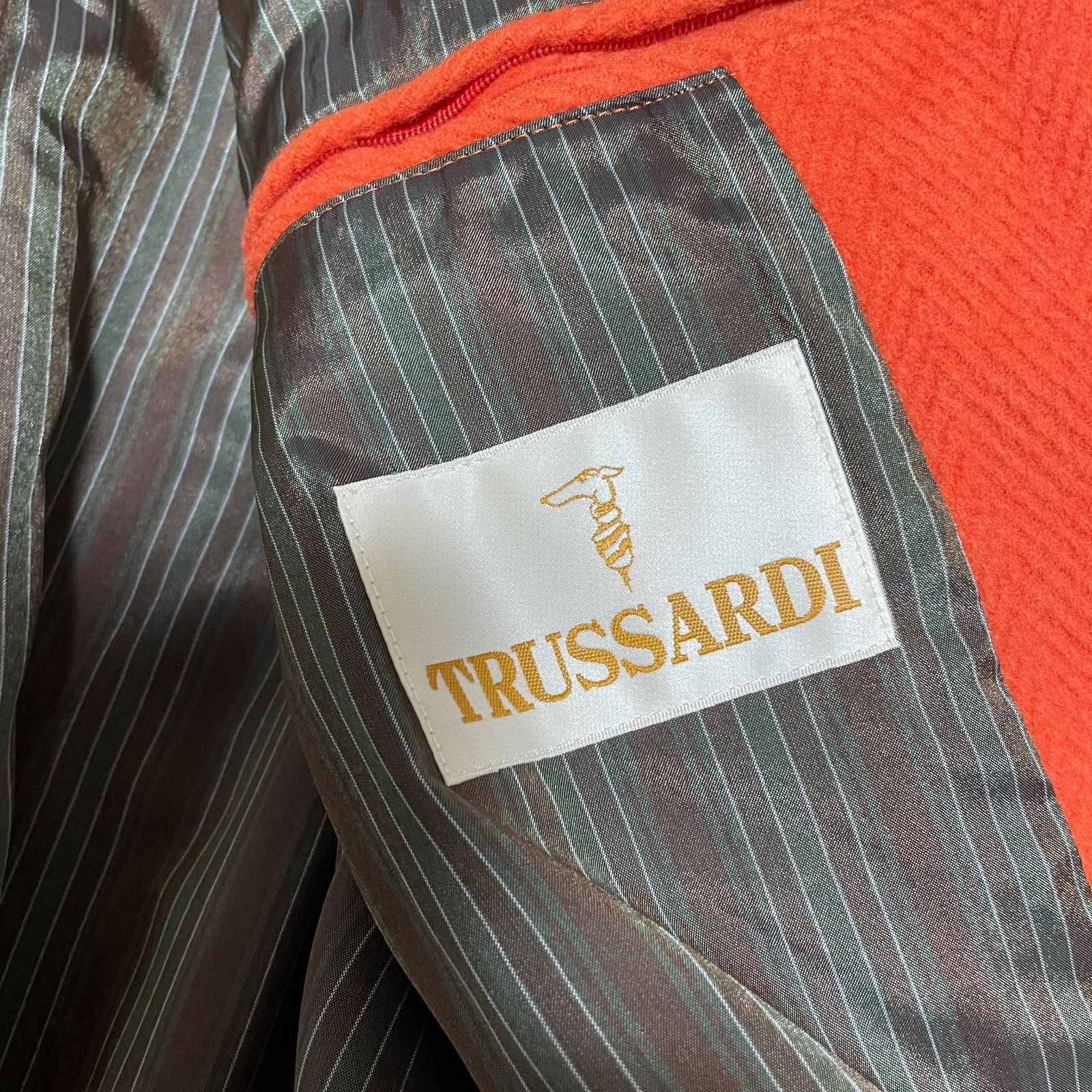 Trussardi/トラサルディ】ネイビー ウールコート 2025年最新