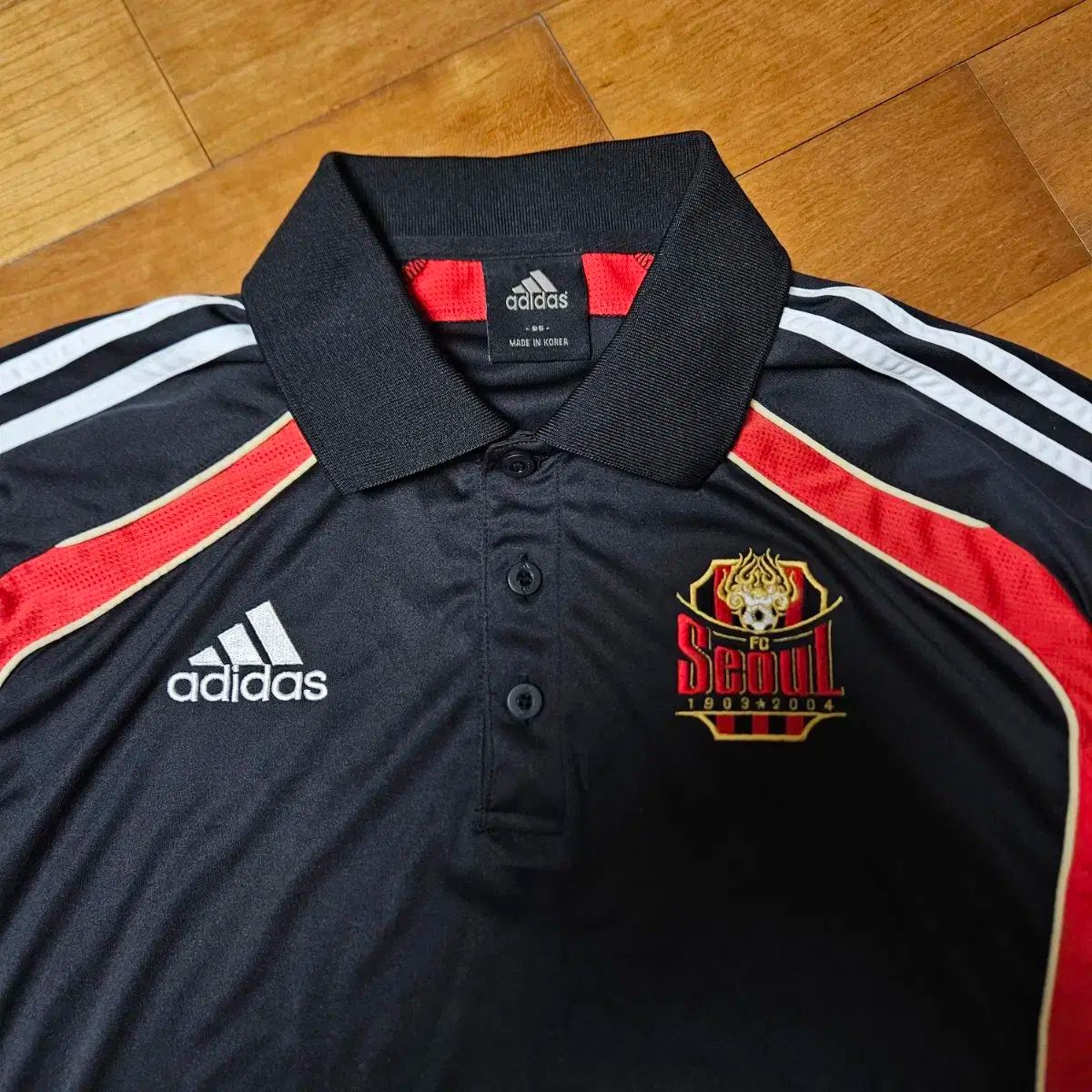 adidas FCソウル ポロTシャツ ほぼ