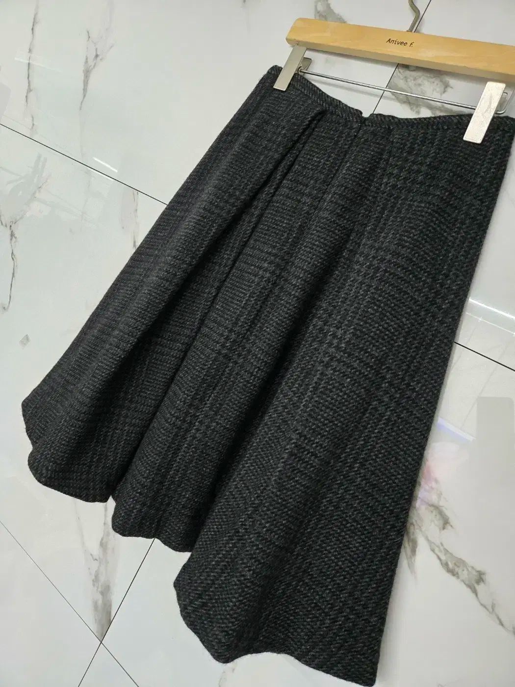 ラルフローレン CHECK ウール スカート GULLKHAN_COM