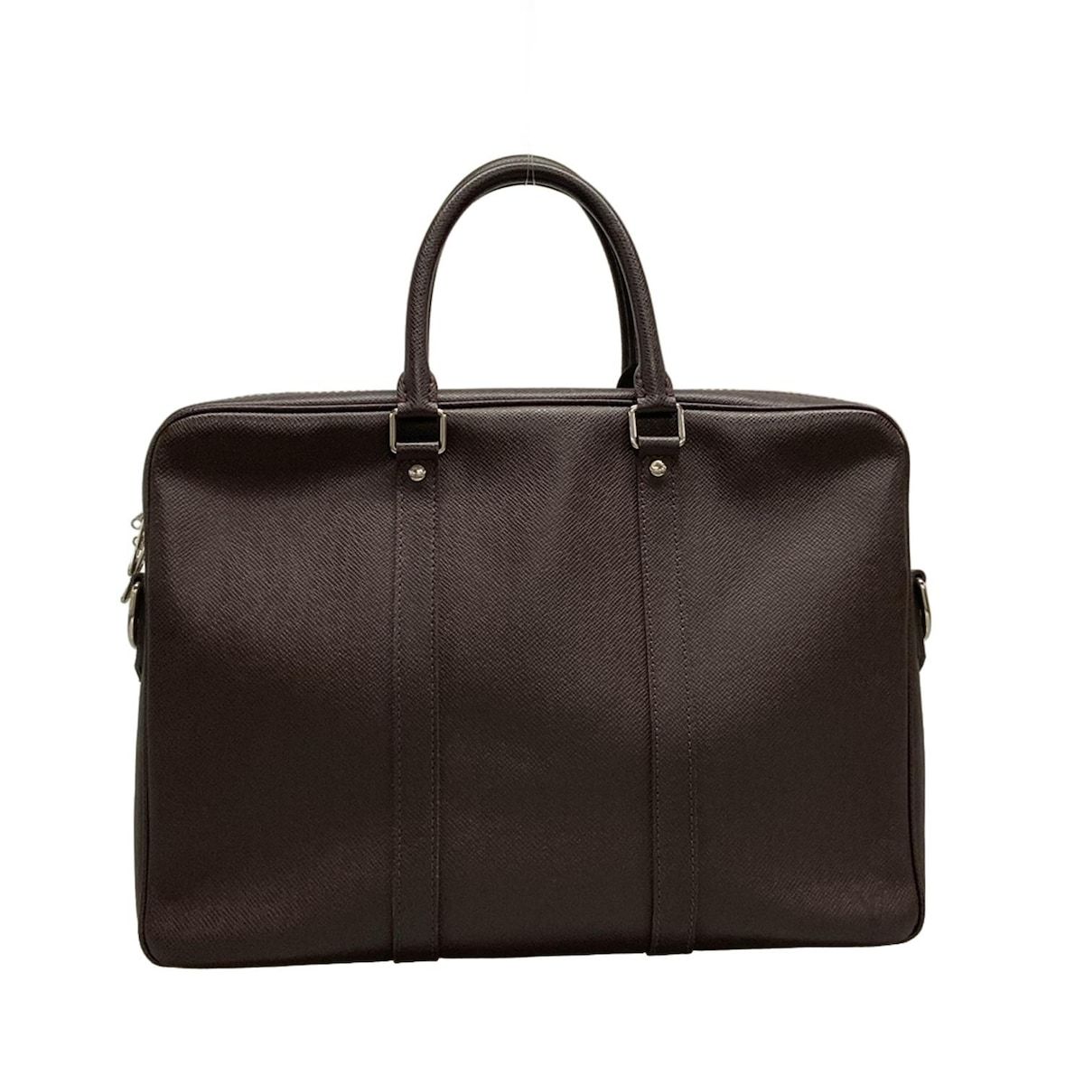 LOUIS VUITTON ルイヴィトン ビジネスバッグ タイガ ポルトドキュマンヴォワヤージュPM M 30635 アカジュー レザー