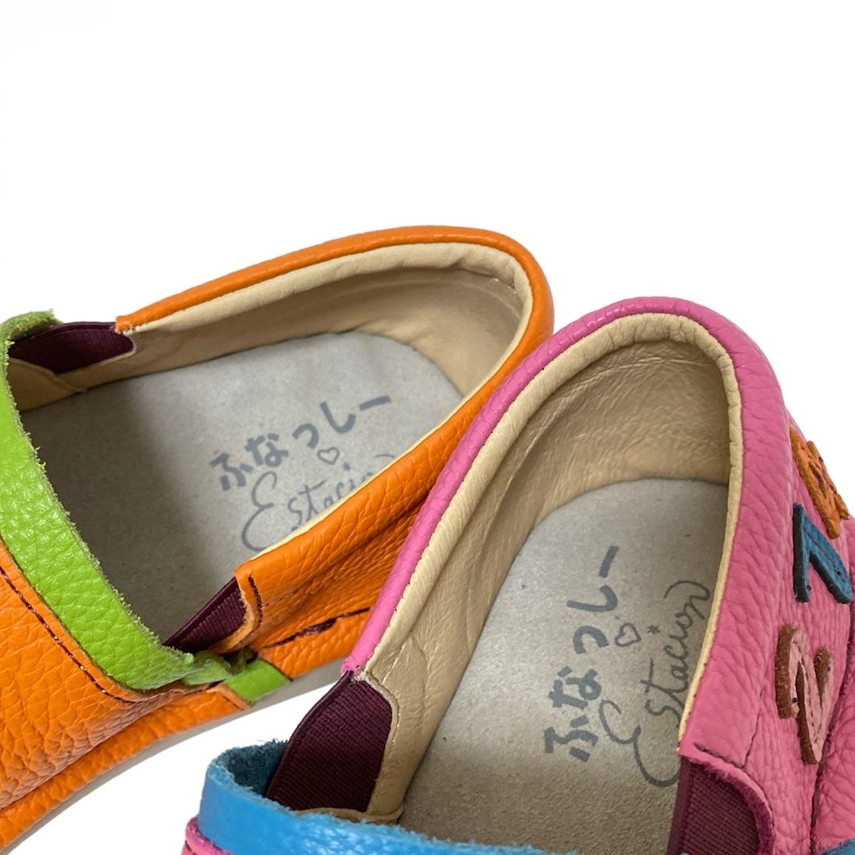 - ピンク×オレンジ×マルチ