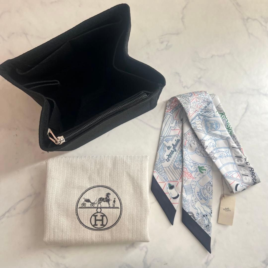 超美品 HERMÈS エルメス ピコタンロック PM T刻印ツイリーとインナー付 HERMES 【ピコタンロックPM 18】近年モデル T刻印 新品ツイリー付