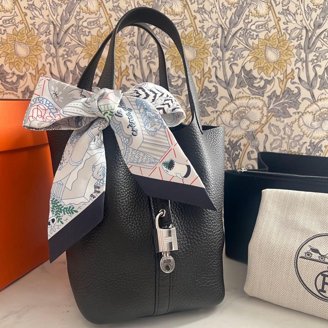 HERMES 【ピコタンロックPM 18】近年モデル T刻印 新品ツイリー付