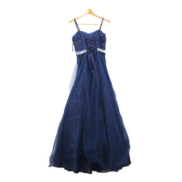 ドレスルームアミ ネイビーブルー ドレス ドレスルームアミ ネイビー