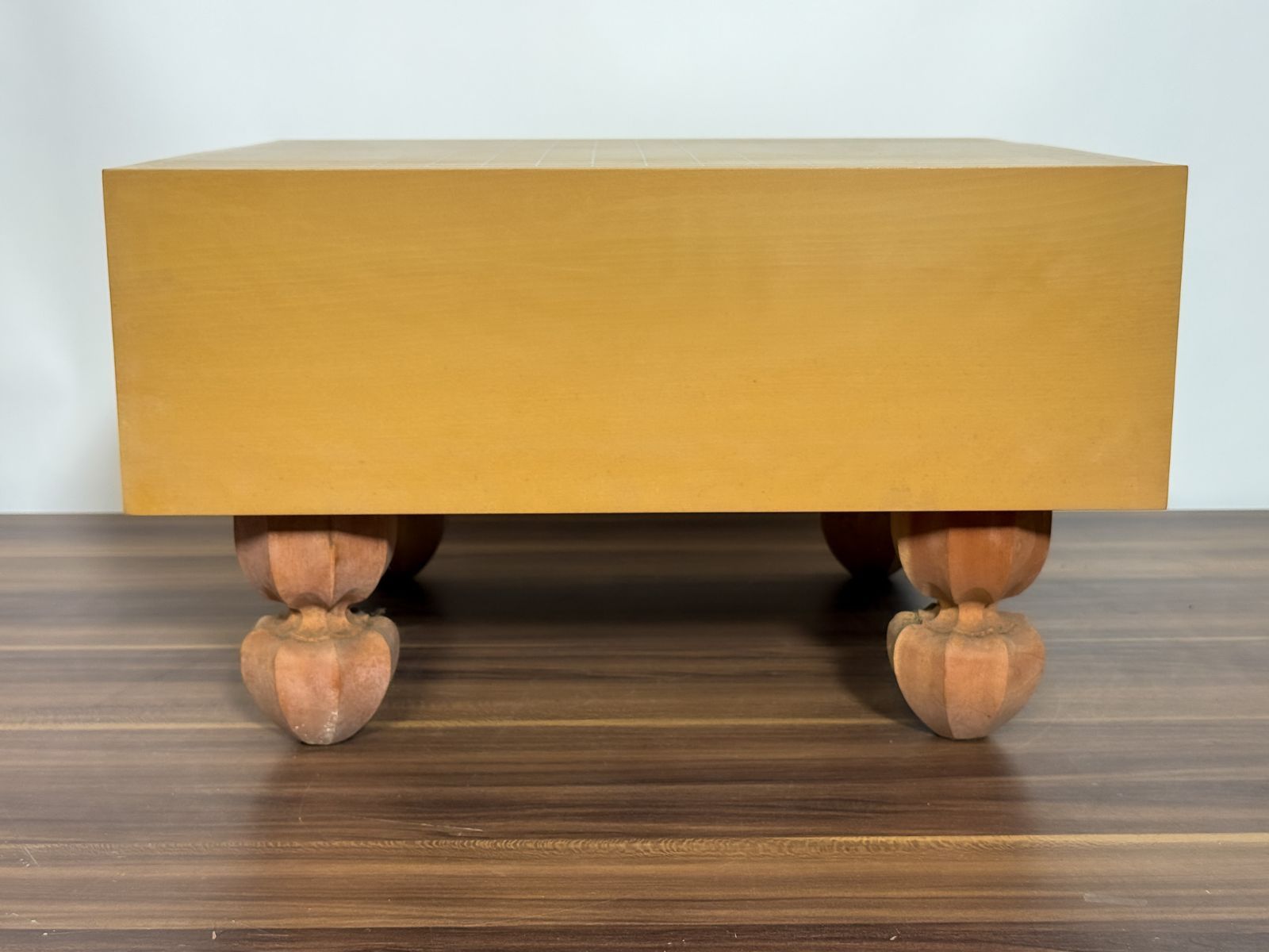 天然銘木 碁盤セット 碁石 碁笥付き 美栄製 本格囲碁台