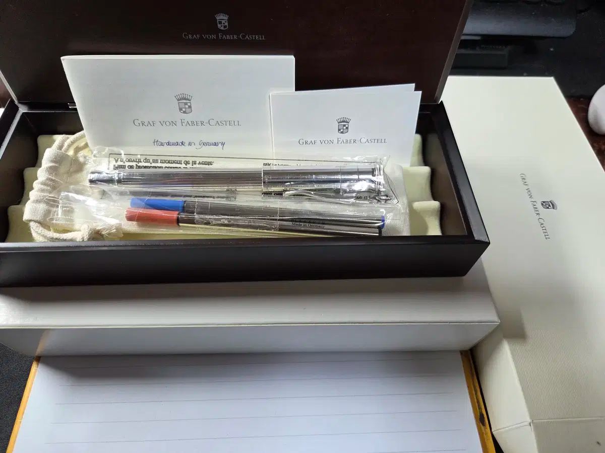 光り輝く グラフォン FABER-CASTELL 純銀 スターリングシルバー925 水性ファン