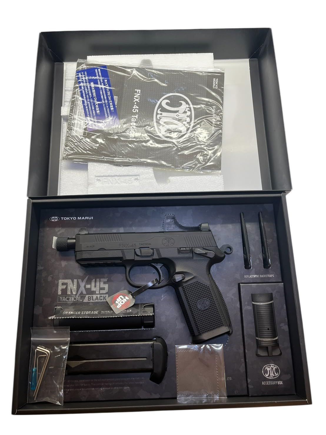 東京マルイ No.99 FNX-45 タクティカル ブラック 18歳以上 ガスブロー