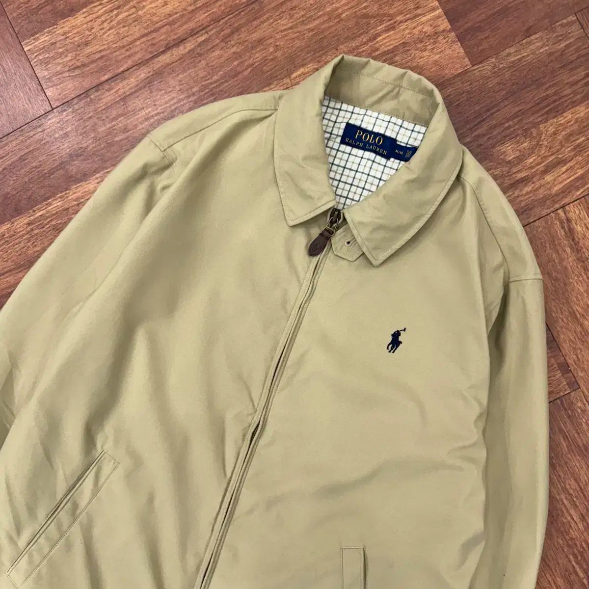 M ポロラルフローレン ベージュ バイウィング ジャケット KANDAIZUMI_COM