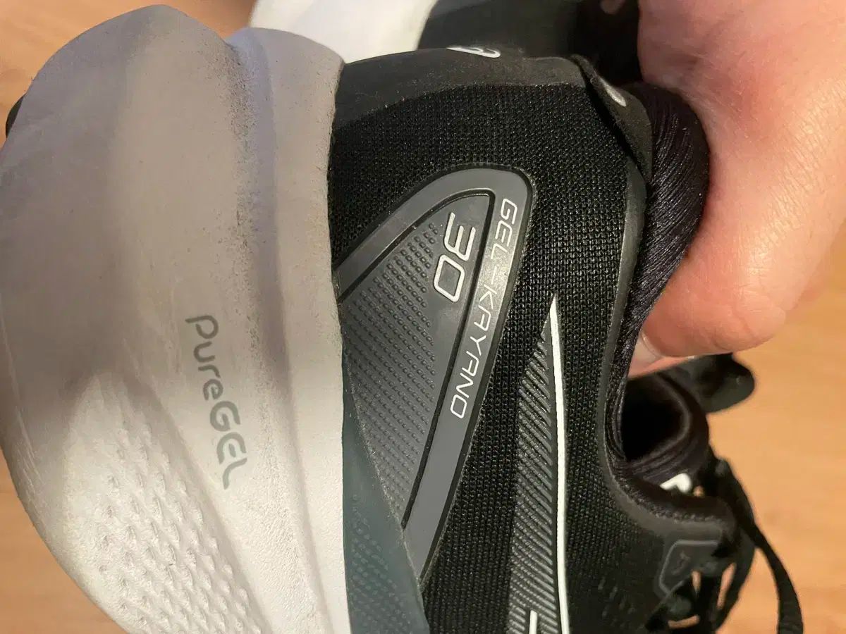  アシックス ゲル カヤノ 30 白黒 255 その他 靴