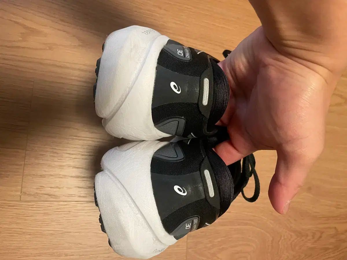 アシックス ゲル カヤノ 30 白黒 255