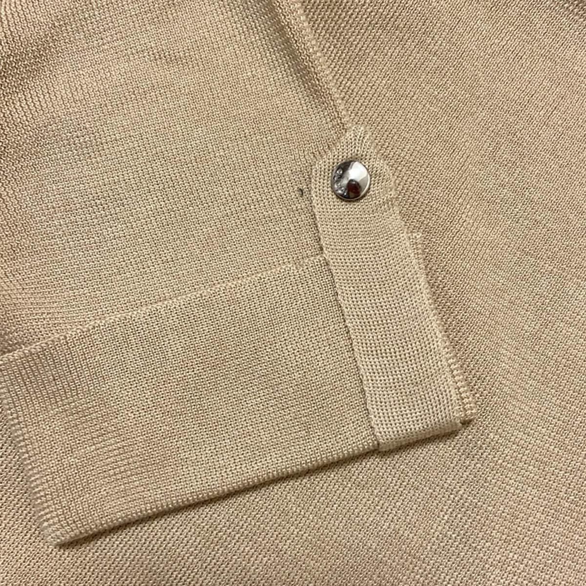 GUCCI(グッチ) 半袖セーター サイズXS レディース - ベージュ クルー