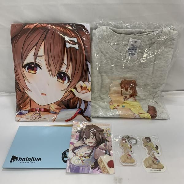 開封 戌神ころね 誕生日記念グッズ2020 グッズフルセット Tシャツ ホワイトアッシュ Lサイズ ホロライブ 19