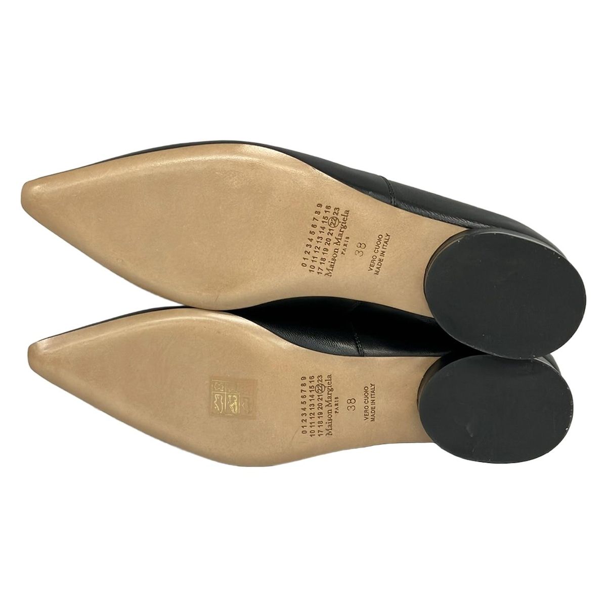 マルジェラ 4ステッチ ローファー ブラック サイズ38 マルジェラ 4ステッチ ローファー ブラック サイズ38 楽天市場