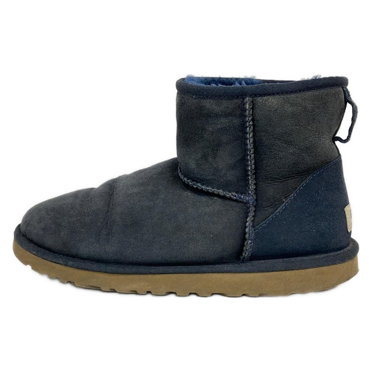未使用 UGG アグ ムートンブーツ ネイビー 中古・古着通販】UGG (アグ) W BAILEY BUTTON ムートンブーツ ネイビー