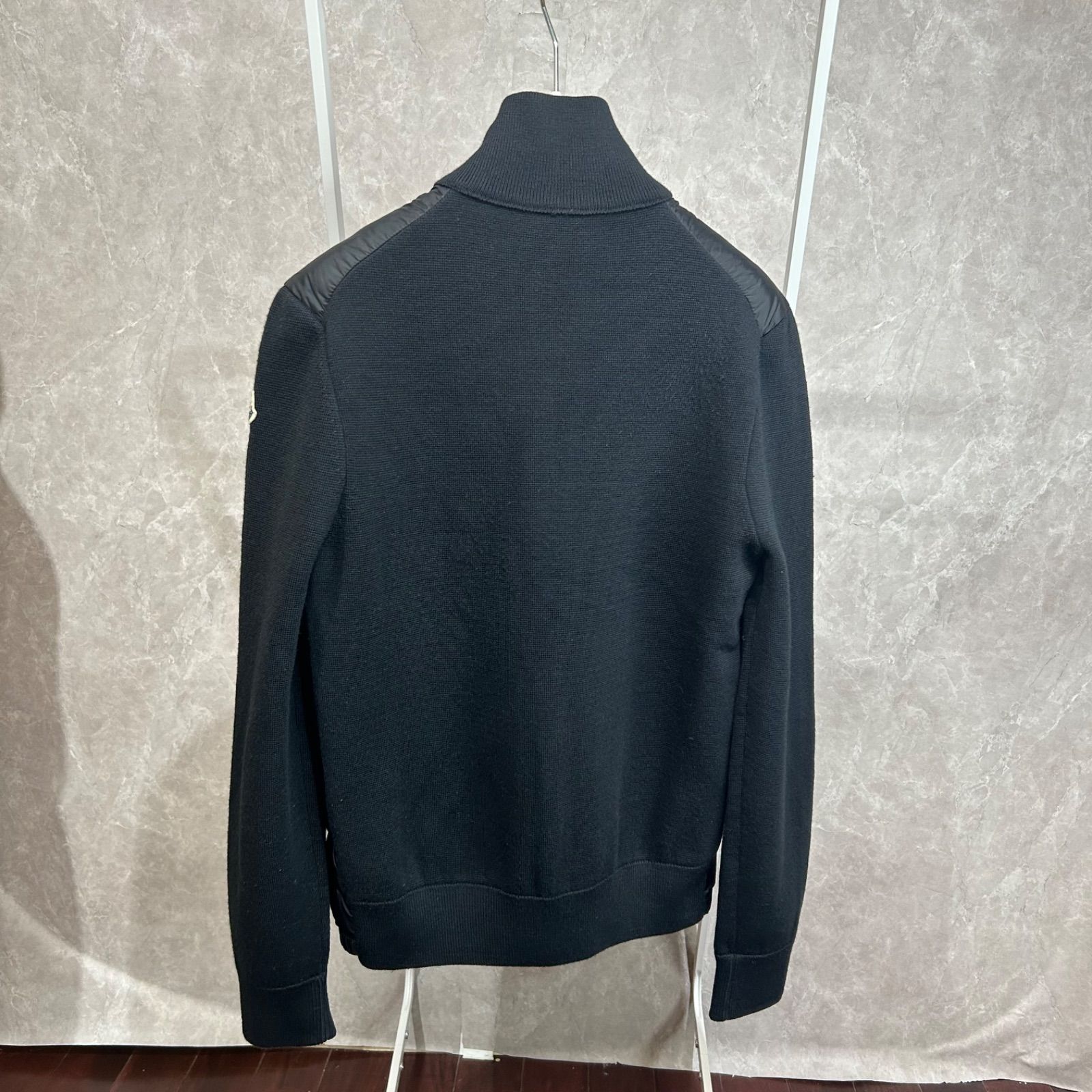 極美品】 MONCLER モンクレールハイブリッドダウンニット