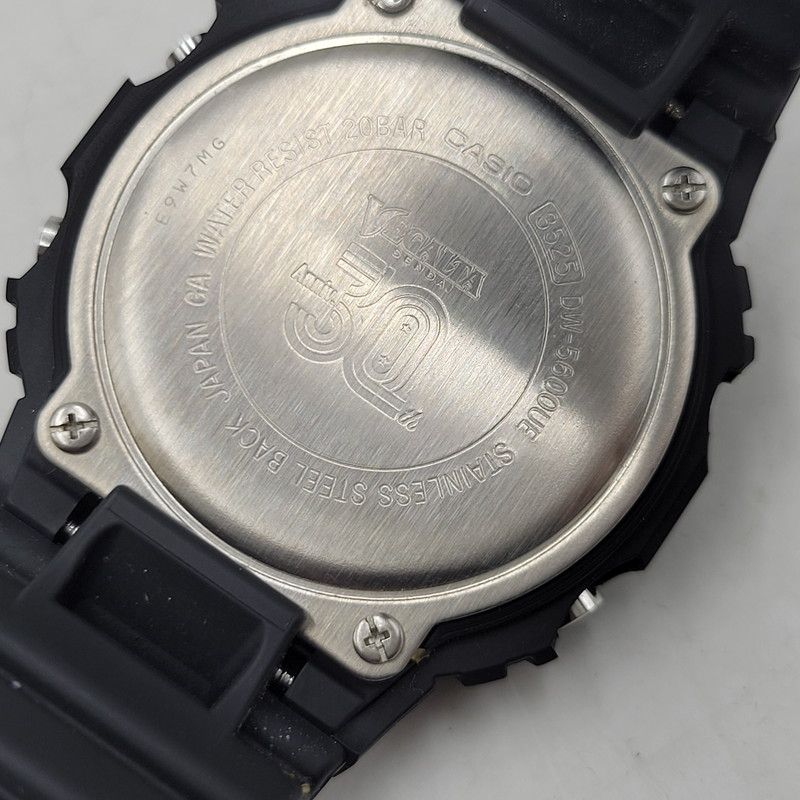  品 G SHOCK ジーショック ベガルタ仙台 DW 5600 UE 30周年記念モデル デジタル 腕時計 196 251106 as 12 izu 腕時計(デジタル) 時計