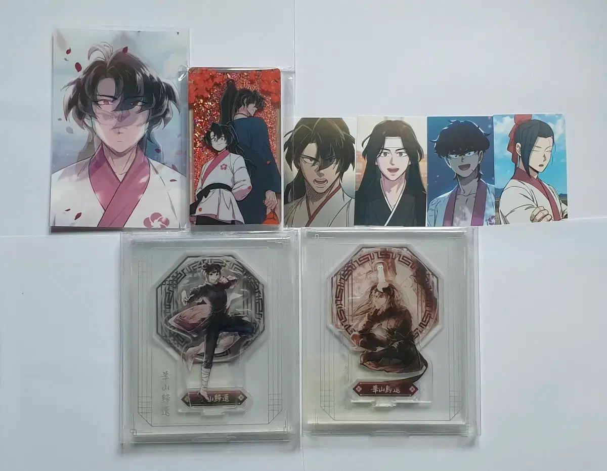 華山帰還 トレカ レンチキュラー 靑明 当蘇蘇 ジオラマまとめ売り