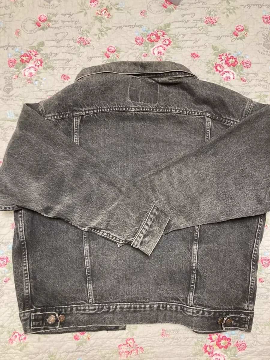 ブラックデニム L