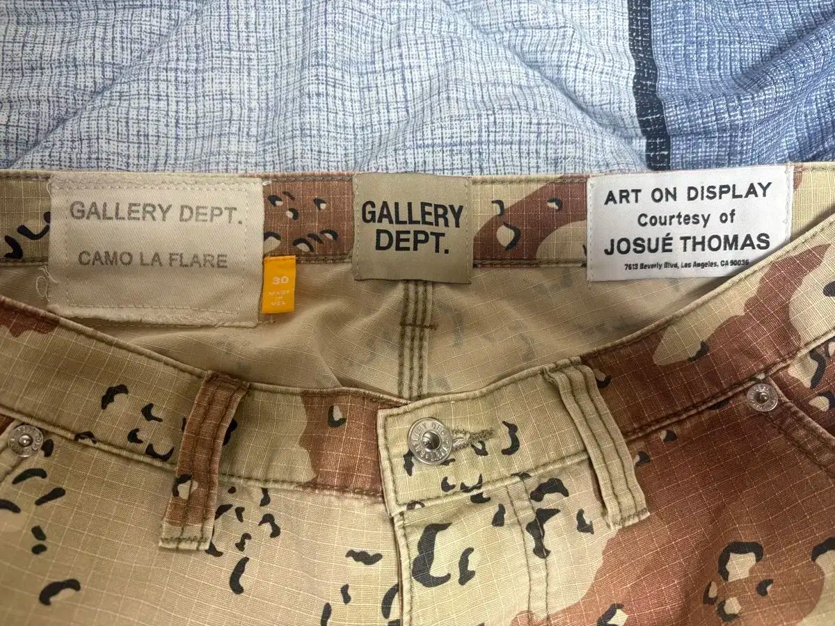  ギャラリー デパートメントファイブ カモ フ パンツ チノパン パンツ